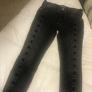 Express Mid Rise Stretch Jeggings